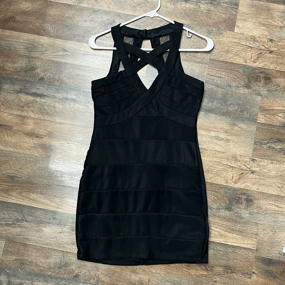 Prom, Homecoming or Cocktail Dress Black size Small in Juniors